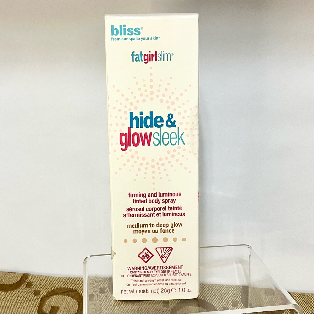 Bliss Hide & Glow Sleek Firming Body Spray